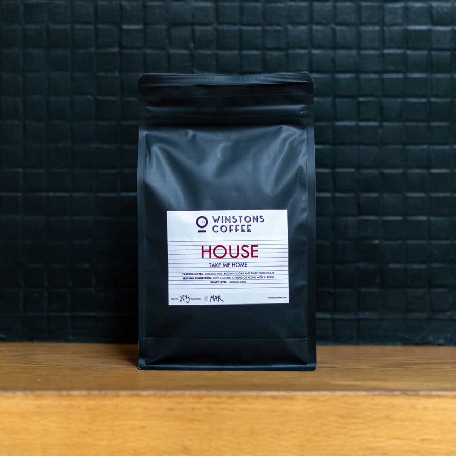 Winstons Coffee HOUSE Blend Coffee Beans