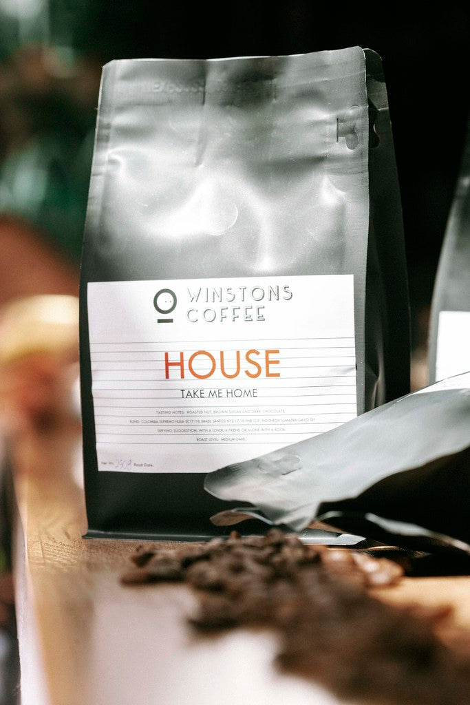 Winstons Coffee HOUSE Blend Coffee Beans