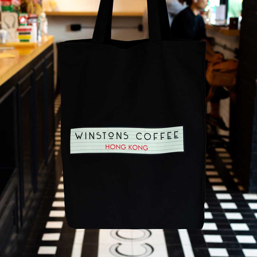 Winstons Coffee Cinema Tote Bag