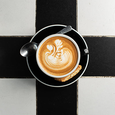 cup of coffee with latte art