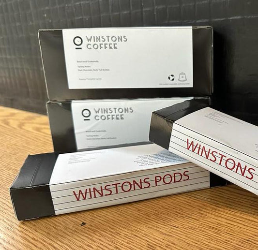 Winstons Coffee HOUSE Blend Coffee Pods (x10 - Nespresso Compatible)